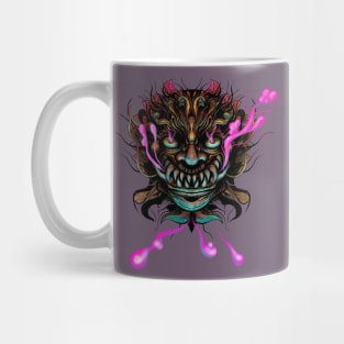 Japanese Dragon Mask Mug